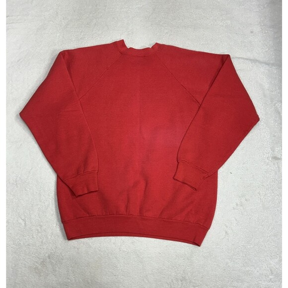 Vintage 80s Ohio State Buckeyes Red Crewneck Sweatshirt Size Large - Picture 8 of 8